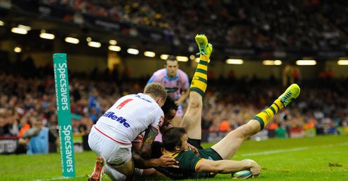 RUGBY LEAGUE WORLD CUP BRETT MORRIS ENGLAND AUSTRALIA RUGBY LEAGUE WORLD CUP BRETT MORRIS ENGLAND AUSTRALIA
