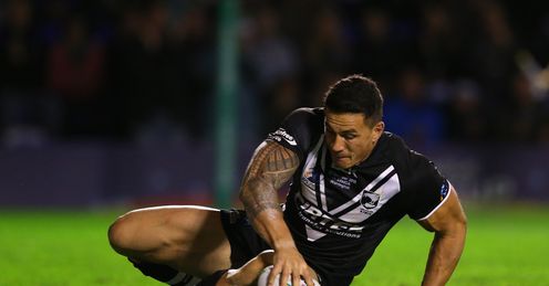 RUGBY LEAGUE WORLD CUP Sonny BILL WILLIAMS New Zealand SAMOA RUGBY LEAGUE WORLD CUP Sonny BILL WILLIAMS New Zealand SAMOA