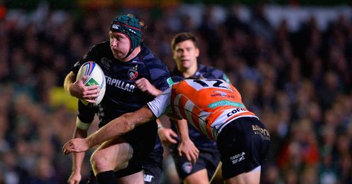 thomas waldrom leicester tigers v treviso thomas waldrom leicester tigers v treviso