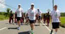 Beefy reaches the finish line