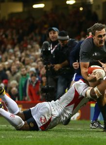 Wales v Tonga: Ashley Beck Wales v Tonga: Ashley Beck