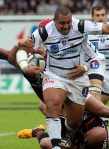 Brive s number eight Sisaro Koyamaibole v Toulouse Brive s number eight Sisaro Koyamaibole v Toulouse