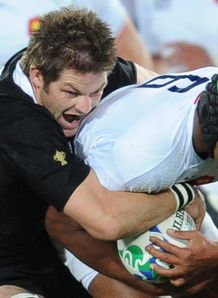Richie McCaw and Thierry Dusautoir Richie McCaw and Thierry Dusautoir