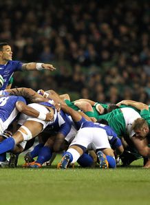 Samoa Ireland collapsed scrum Samoa Ireland collapsed scrum
