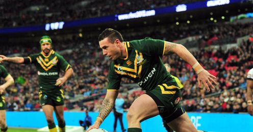 Australia v Fiji: Darius Boyd Australia v Fiji: Darius Boyd