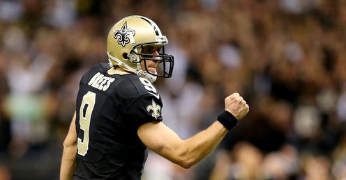 Drew Brees: guided Saints to victory