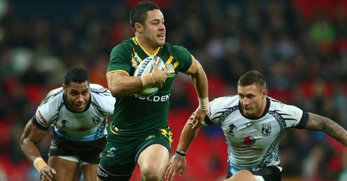 Australia v Fiji: Jarryd Hayne Australia v Fiji: Jarryd Hayne