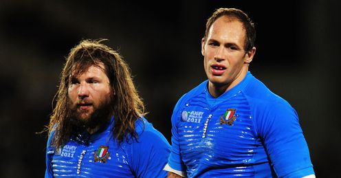 Martin Castrogiovanni Sergio Parisse Martin Castrogiovanni Sergio Parisse