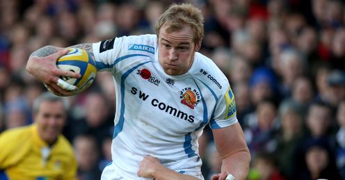 Damien Welch Exeter Chiefs Aviva Premiership Damien Welch Exeter Chiefs Aviva Premiership