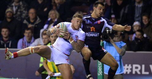 Josh Charnley Damien Cardace Rugby League World Cup Josh Charnley Damien Cardace Rugby League World Cup