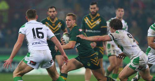 LEAGUE WORLD CUP Daly Cherry-Evans Australia Ireland LEAGUE WORLD CUP Daly Cherry-Evans Australia Ireland