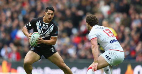 Roger Tuivasa-Scheck Rugby League World Cup New Zealand England Wembley Roger Tuivasa-Scheck Rugby League World Cup New Zealand England Wembley