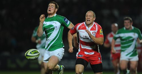 Rory Clegg Mike Tindall Newcastle Falcons Gloucester Rory Clegg Mike Tindall Newcastle Falcons Gloucester