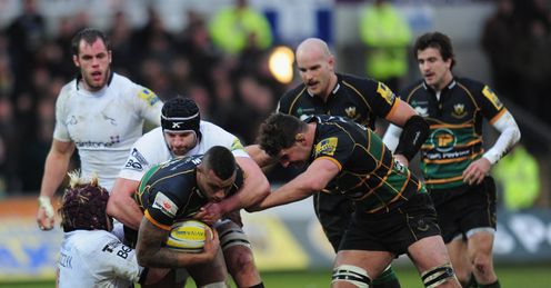 UNION TOURNAMENT Courtney Lawes Northampton Saints UNION TOURNAMENT Courtney Lawes Northampton Saints