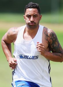 Benji Marshall Blues training 2013 Benji Marshall Blues training 2013