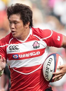 Takashi Kikutani Japan v Wales 2013 Takashi Kikutani Japan v Wales 2013 3050224 Japan back row on his way to Sarries