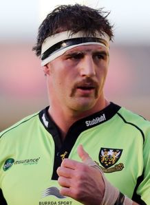 Tom Wood thumbs up for Northampton Tom Wood thumbs up for Northampton