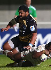 Vereniki Goneva scoring for Leicester Tigers Vereniki Goneva scoring for Leicester Tigers