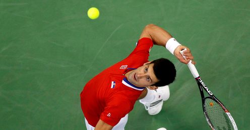 Looking up: Djokovic has the momentum ahead of 2014, says Barry
