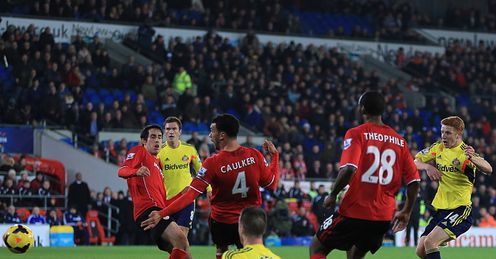 Colback: late strike rescued point for Sunderland
