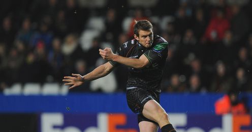 Dan Biggar Ospreys v Castres 2 HEC 2013 Dan Biggar Ospreys v Castres 2 HEC 2013