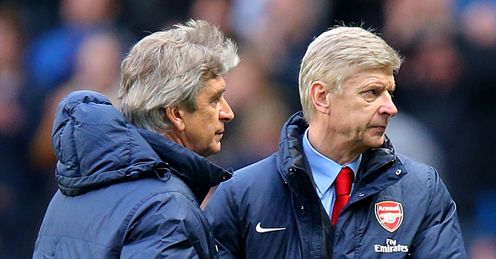 Wenger: said Pellegrini's side were no better than Everton or Southampton