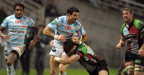 Mike Phillips Racing metro Harlequins Mike Phillips Racing metro Harlequins