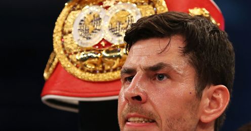Champion: Barker spent 124 days as a world champion
