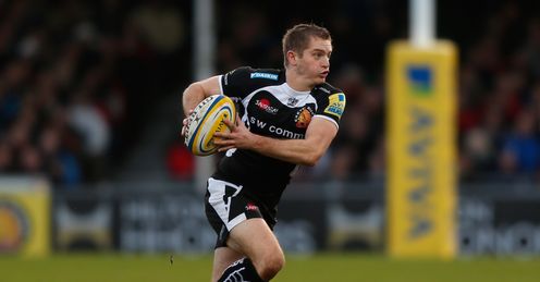 Gavin Steenson Exeter Chiefs Aviva Premiership Rugby union Gavin Steenson Exeter Chiefs Aviva Premiership Rugby union