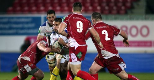 Ludovic Radosavljevic Heineken Cup Scarlets Clermont Auvergne Parc y Scarlets Ludovic Radosavljevic Heineken Cup Scarlets Clermont Auvergne Parc y Scarlets