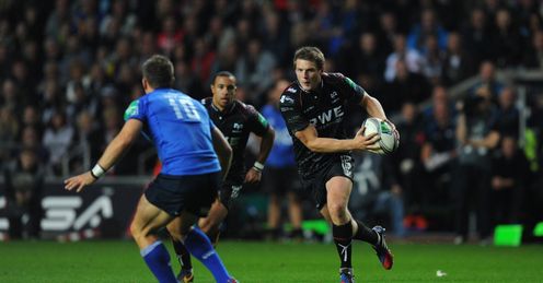 Rugby union Heineken Cup Dan Biggar Liberty Stadium Ospreys Rugby union Heineken Cup Dan Biggar Liberty Stadium Ospreys