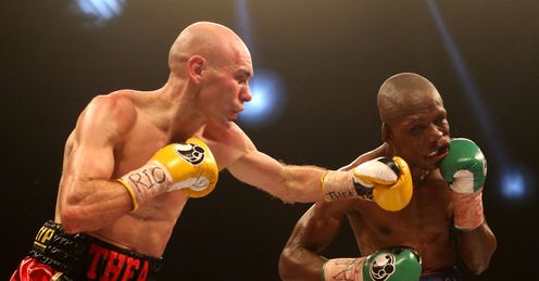 Hall: battled his way to a world title