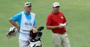 Caddie drama for Harrington