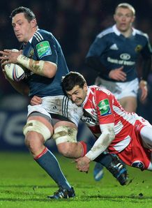 James Coughlan of Munster Heineken Cup v Gloucester James Coughlan of Munster Heineken Cup v Gloucester