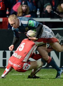 Keith Earls of Munster Heineken Cup v Gloucester Keith Earls of Munster Heineken Cup v Gloucester