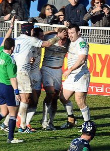 Leinster celebrate Castres v Leinster Leinster celebrate Castres v Leinster