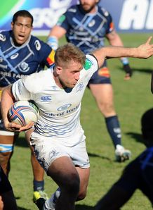Luke Fitzgerald in action for Leinster Luke Fitzgerald in action for Leinster