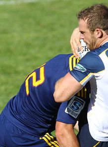 Pat McCabe Brumbies v Highlanders SR trial 2014 Pat McCabe Brumbies v Highlanders SR trial 2014