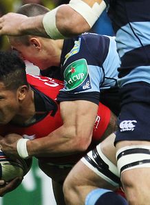 Toulon s Smith David v Cardiff Toulon s Smith David v Cardiff