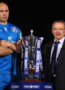 SKY_MOBILE Sergio Parisse; Jacques Brunel - Italy - 22/1/14 SKY_MOBILE Sergio Parisse; Jacques Brunel - Italy - 22/1/14