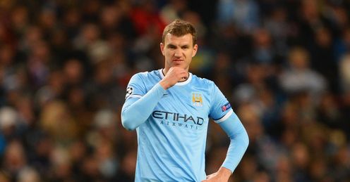 Dzeko's power and goal threat are vital for Man City, says Carra