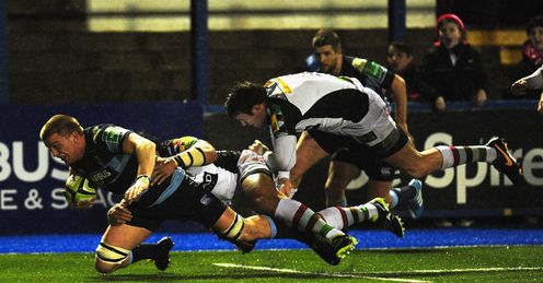Macauley Cook Cardiff Blues v Harlequins Macauley Cook Cardiff Blues v Harlequins