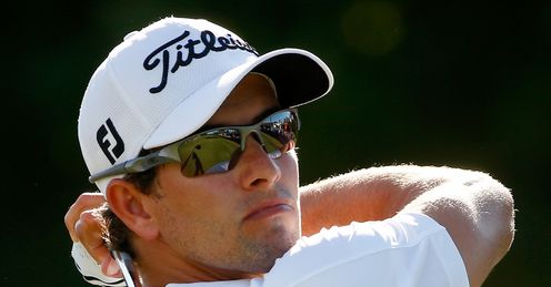 Adam Scott: Preparing to up his game.