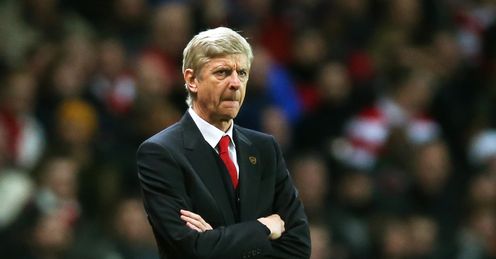 Second: Arsene Wenger's side are down to second - but it's not over yet, says Jamie