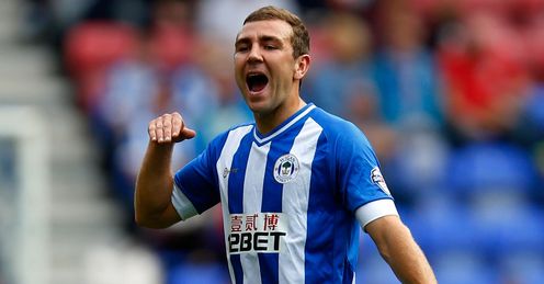 McArthur: the Wigan midfielder will assume more responsibility in Watson's absence