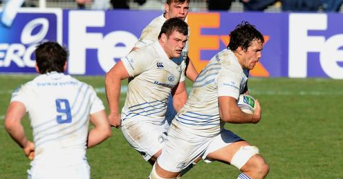 Mike McCarthy on a run for Leinster Mike McCarthy on a run for Leinster