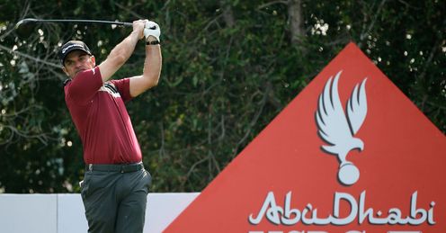 McGinley: just one off the lead after the first day