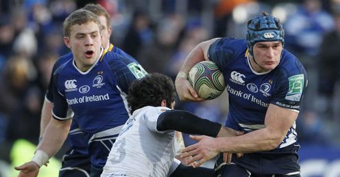 Rhys Ruddock Leinster HEC 2012 Rhys Ruddock Leinster HEC 2012