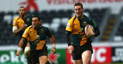 George North Northampton Saints Liberty Stadium Heineken Cup Rugby union George North Northampton Saints Liberty Stadium Heineken Cup Rugby union