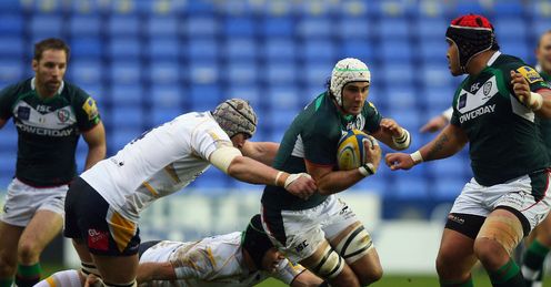 London Irish Blair Cowan Worcester Aviva Premiership London Irish Blair Cowan Worcester Aviva Premiership